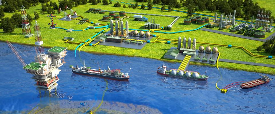 3D Oil & Gas Process Simulation -OffRoadStudios